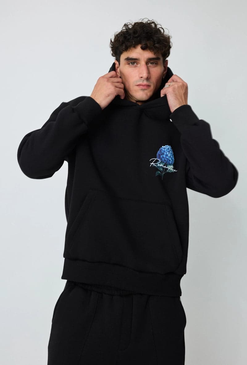 Eqrivo Hoodie Romantico Zwart