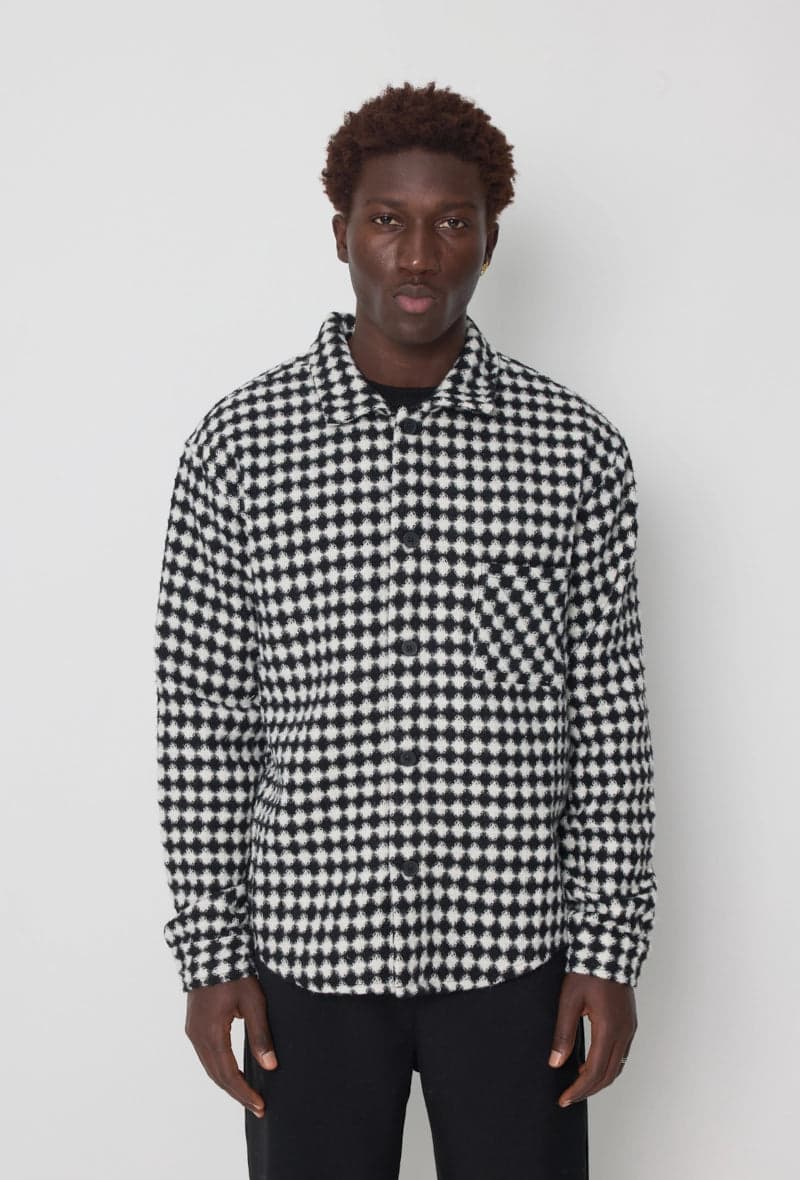 Eqrivo Pied-de-Poule Overshirt