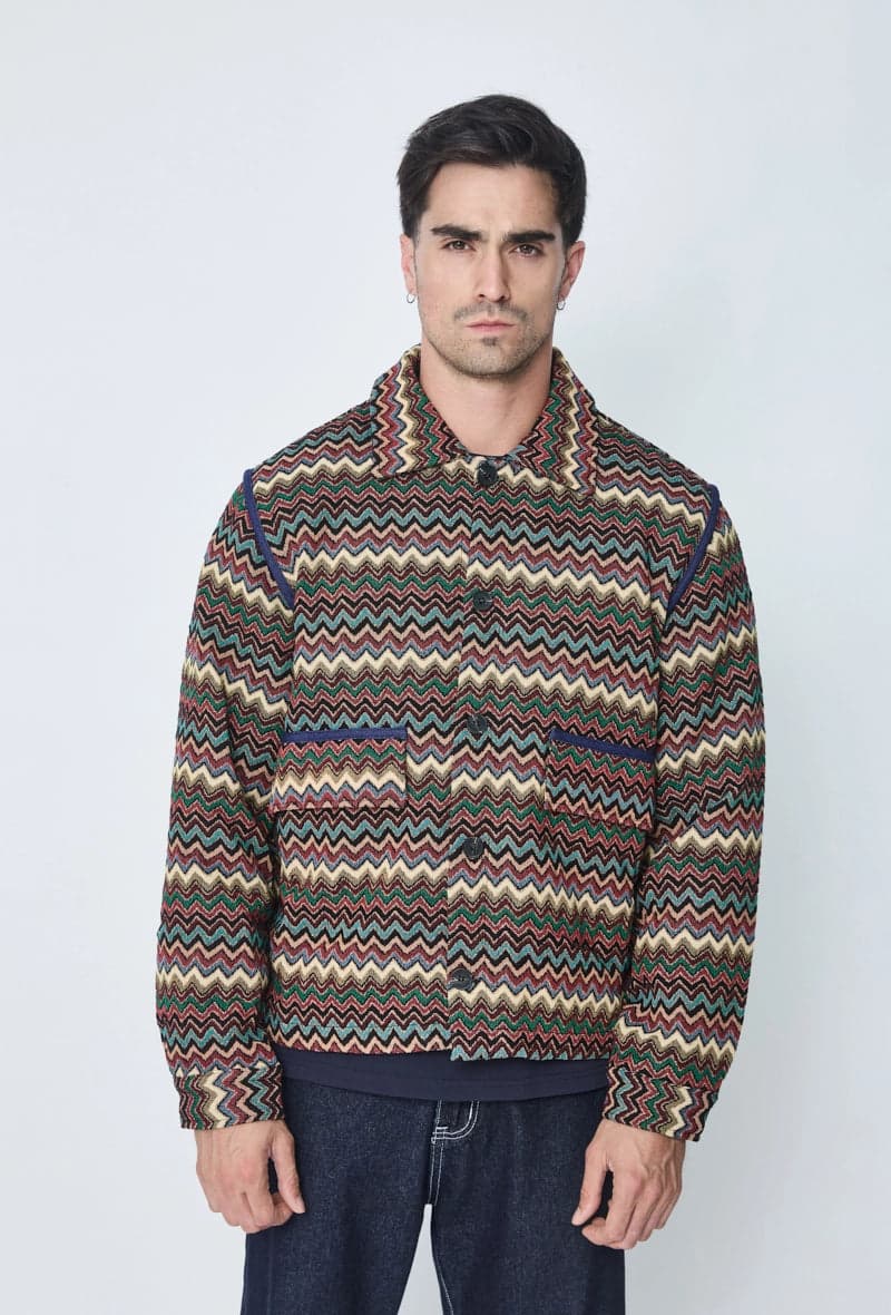 Eqrivo Zigzag Worker Jacket